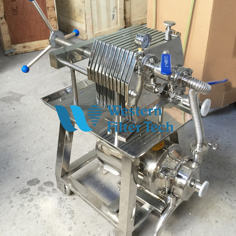 Stainless steel filter press X200
