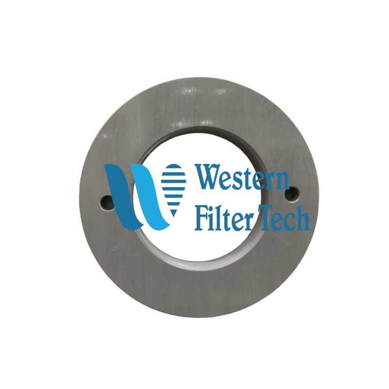 Center feeding pipe for filter press
