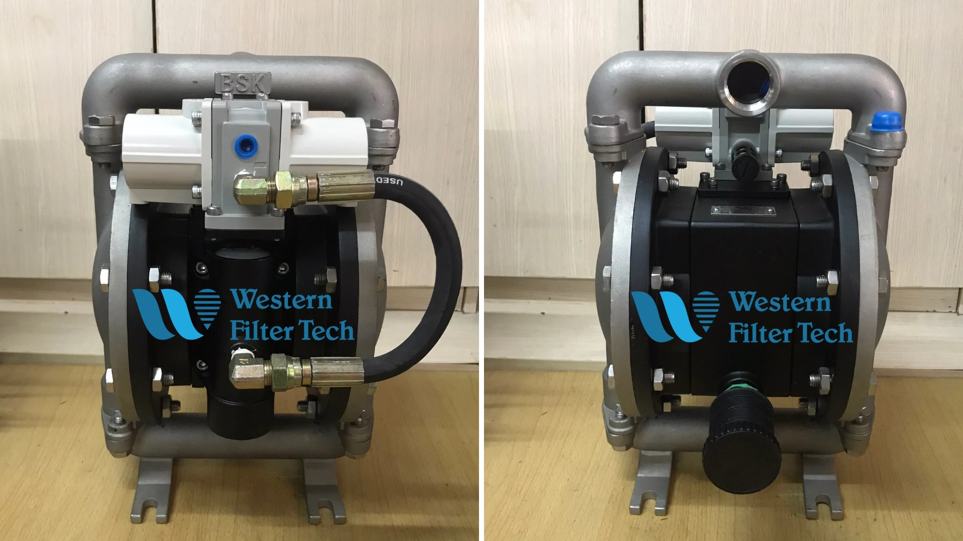 Stainless steel high pressure diaphragm pump BSK - Western Filter